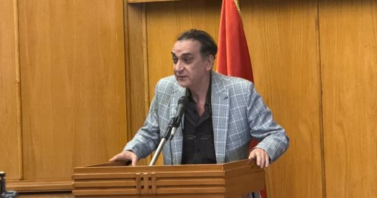 وليد سيف يعلن جوائز مسابقة أفضل مقال للفيلم القصير جدا بمهرجان Vs- film