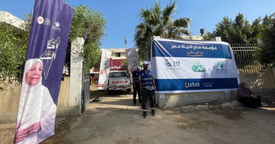 التحالف الوطنى يطلق قافلة شاملة فى قرية برنشت بالعياط ضمن مبادرة إيد واحدة