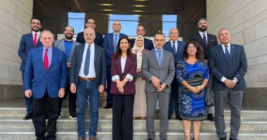 الهيئة العامة للتأمين الصحى الشامل تستقبل وفدًا برلمانيًا لبنانيًا رفيع المستوى