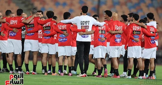 منتخب مصر يواصل تدريباته المكثفة استعدادا لمواجهة غينيا بيساو