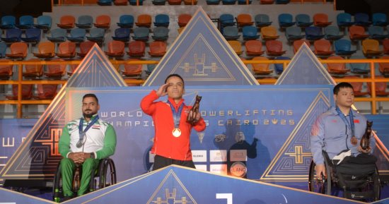 محمد المنياوي يحقق ذهبية وزن 59 كجم ببطولة العالم لرفع الأثقال البارالمبي