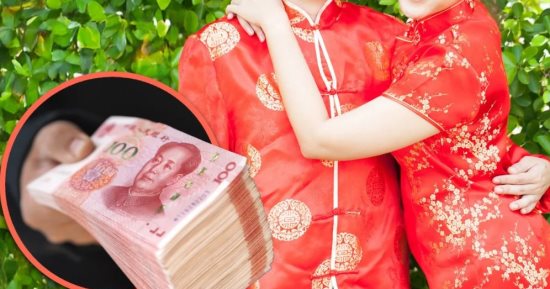 عروس صينية تلغى زفافها وتطالب برسوم "عناق" بقيمة 4200 دولار
