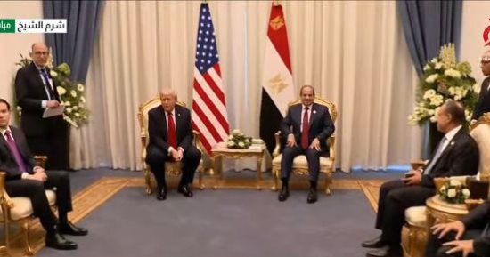 ترامب: الرئيس السيسى زعيم قوى
