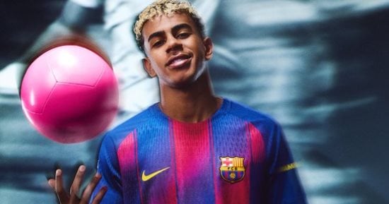 برشلونة يكشف عن القميص الخاص بمواجهة الكلاسيكو ضد ريال مدريد