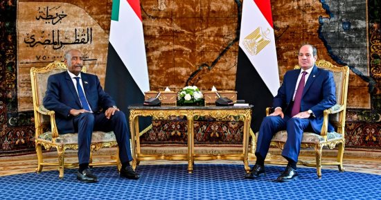 مصر تجدد دعمها الكامل لرؤية ترامب لتحقيق الأمن والسلام فى السودان