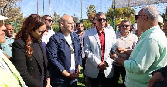 محافظ الجيزة إنشاء ملعب خماسى فى مركز شباب المناجم لخدمة الأهالى