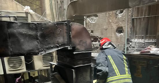 السيطرة على حريق مطعم شهير فى منطقة الأزبكية.. صور