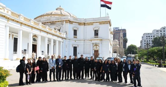 مجلس النواب يستقبل وفداً طلابياً من مدرسة إيليت الدولية