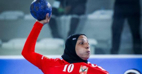 سيدات يد الأهلي أمام فلاورز البنينى فى ربع نهائى بطولة أفريقيا
