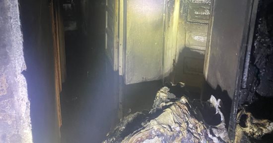 وفاة سيدة كفيفة فى حريق شقة سكنية بالسلام ورجال الإطفاء يخمدون النيران