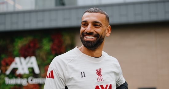 محمد صلاح يتألق فى تدريبات ليفربول استعدادا لمانشستر يونايتد
