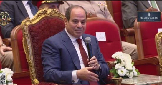 الرئيس السيسى: متفائل جدا بحالنا دلوقتى