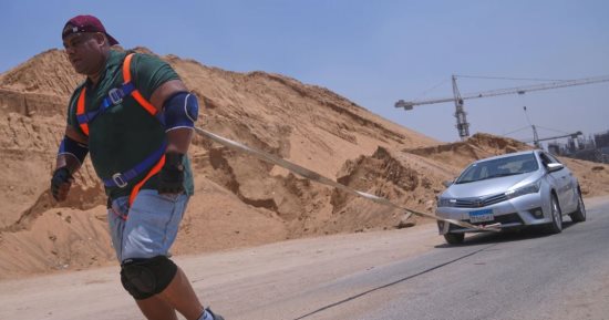 جر 180 طنا وسحب قطار وسفينة.. كابونجا المصرى أيقونة القوة الخارقة