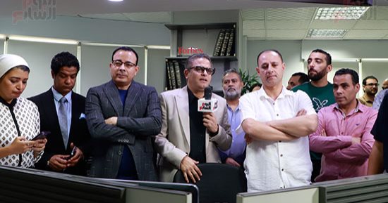 اليوم السابع تطلق أول مشروع لغرفة أخبار ذكية فى الصحافة العربية.. وعبد الفتاح عبد المنعم رئيس التحرير يدشن ماكينة عمل AI .. ويؤكد: قررنا استخدام هذه التقنيات لصالح المهنة والقارئ.. ونستهدف زيادة سرعة ودقة العمل