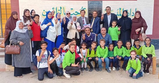 خبراء التوكاتسو فى زيارة لـ تعليم دمياط وتفقد عدد من المدارس