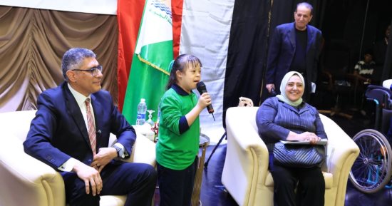 محافظ الجيزة: نسعى لتعزيز دمج ذوى الهمم فى جميع القطاعات وتوفير بيئة داعمة