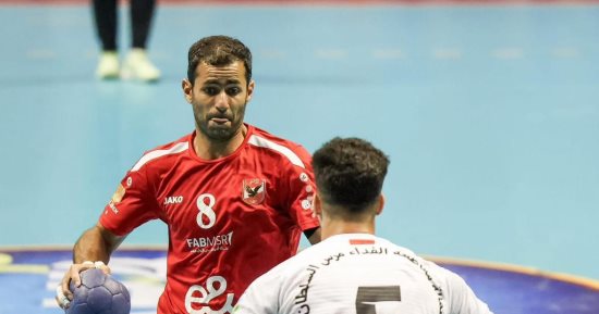 الأهلي أمام الزمالك في دوري محترفي اليد 