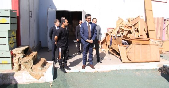 وزير الثقافة يتفقد قصر ثقافة روض الفرج ويتابع فعاليات ملتقى شباب المخرجين