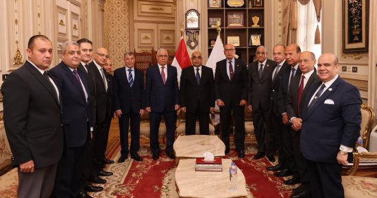 وزير العدل دار القضاء العالى ومجلس الدولة للتهنئة بالعام القضائى الجديد