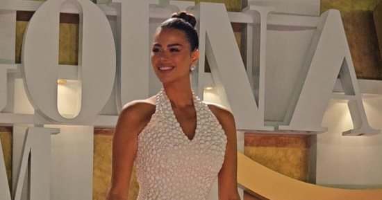 ناهد السباعى وهنادى مهنا وأشرف عبد الباقى أول حضور عرض فيلم السادة الأفاضل
