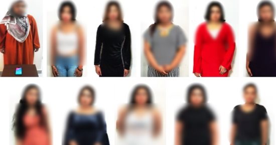ضبط 11 سيدة بتهمة ممارسة أعمال منافية للآداب بالدقهلية