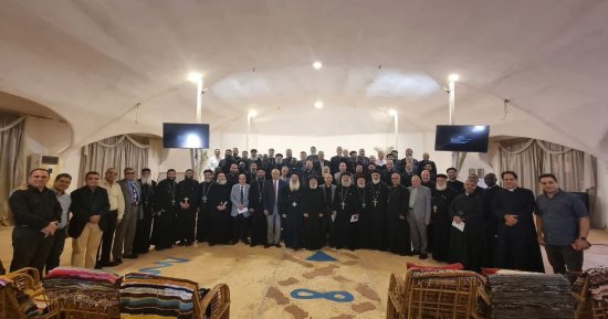 دراسة عن الجغرافيا الكتابية فى الأمسية الثانية لمؤتمر الكهنة والرعاة بكنائس مصر