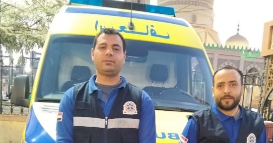 مسعف ينجح فى إنقاذ مواطن من الموت بعد توقف قلبه بشكل مفاجئ بالغربية