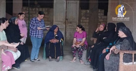 القومى للمرأة بسوهاج ينفذ مشروع تحويشة لدعم السيدات اقتصاديا بمركز المراغة