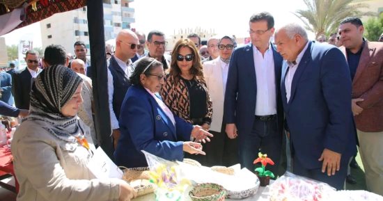 وزيرا الزراعة والتنمية المحلية يفتتحان فعاليات معرض EGY AGRI بالوادى الجديد