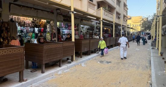 شاهد شوارع العتبة بعد تطويرها وتنظيم الباعة الجائلين.. صور