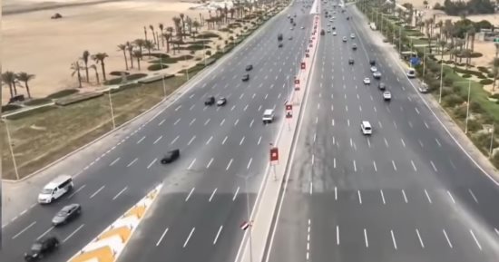 طريق الفيوم حاجة تانية.. أعمال تطوير وتجميل قبل افتتاح المتحف المصرى الكبير