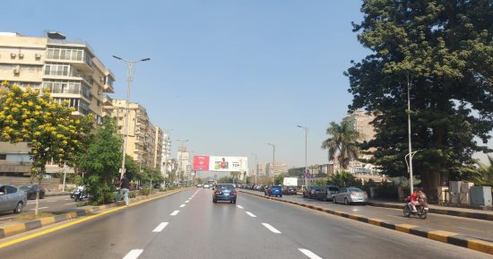 تجميل شوارع مراد والبحر الأعظم والنيل والمنصورية قبل افتتاح المتحف الكبير.. صور