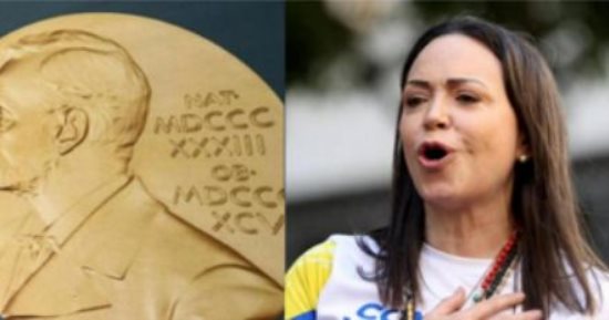 إلغاء حفل تسليم جائزة نوبل للسلام لماريا كورينا ماتشادو.. اعرف الأسباب
