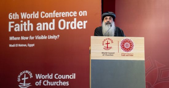 الكنيسة الأرثوذكسية بمؤتمر الكنائس العالمى: وحدانية الكنيسة تقوم على قداستها