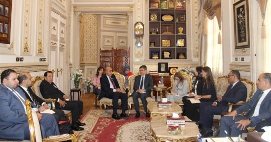 المدير الإقليمي لمجموعة مصر واليمن وجيبوتي بالبنك الدولي في ضيافة محكمة النقض