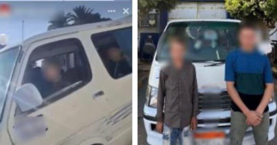 طفل يقود ميكروباص في بني سويف ووزارة الداخلية تتحرك سريعًا