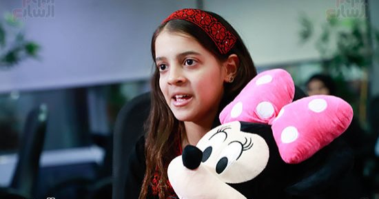 غنا وهزار الطفلة الفلسطينية ريتاج من اليوم السابع وفرحة التواجد بمصر