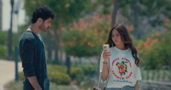 لينا صوفيا ترد الضربة لحبيبها وتنتصر فى لعبة الغيرة بمسلسل لينك