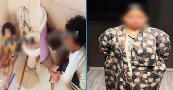 فيديو صادم في الغربية.. أم تعتدي على طفليها وتبرر: كنت أؤدبهما