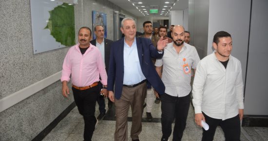 محافظ الغربية يتفقد محور محلة منوف والخدمات الصحية بمستشفى طنطا العام الجديد
