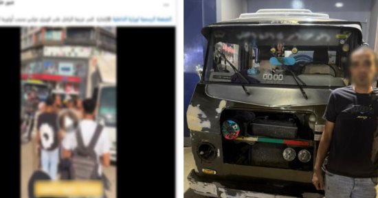 ضبط سائق اعتدى على آخر بالقليوبية بعد تداول فيديو الواقعة