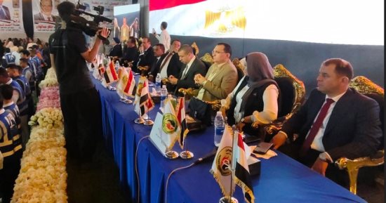 مؤتمر جماهيرى لحماة الوطن بالجيزة لدعم مرشح الحزب بالصف 