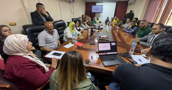 إيمان كريم تجتمع بالإدارات الفنية.. وتوجه بمتابعة شكاوى ذوى الإعاقة