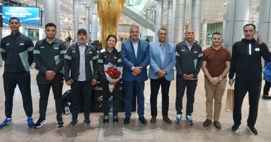 اتحاد الدراجات يستقبل بعثة المنتخب بالورود بعد العودة من بطولة العالم