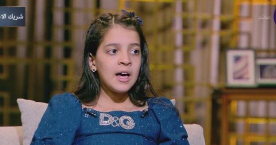 الطفلة الفلسطينية ريتاج تروي لحظات لقائها بالرئيس السيسي وتجربتها القاسية في غزة