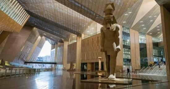 فاروق الباز: افتتاح المتحف المصرى الكبير حدث عالمى يبرز عظمة الحضارة المصرية