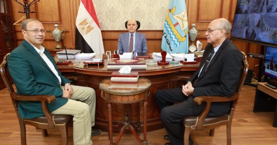 محافظ كفر الشيخ يبحث مع مدير عام الأبنية التعليمية الجديد إنشاء وتطوير المدارس