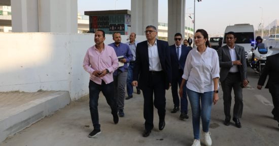 محافظ الجيزة يحفز العاملين المشاركين فى استعدادات افتتاح المتحف المصرى الكبير