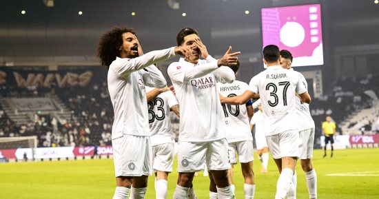 السد يكتسح الريان بخماسية فى كلاسيكو الدوري القطري.. فيديو