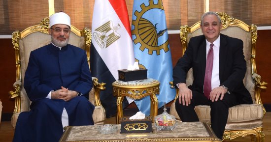 محافظ الغربية يستقبل مفتى الجمهورية لبحث سبل التعاون المشترك